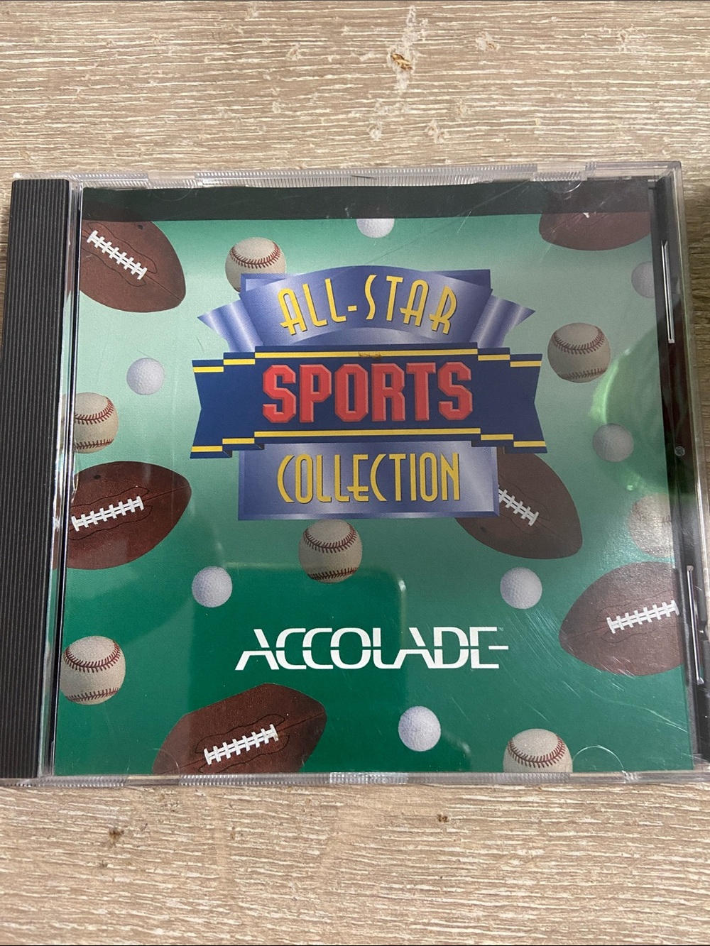 1994 ACCOLADE ALL STAR SPORTS COLLECTION PC CD-ROM GAME
